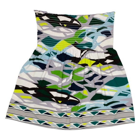 BCBG, Medium/Large, geo print tube top - Picture 2 of 2